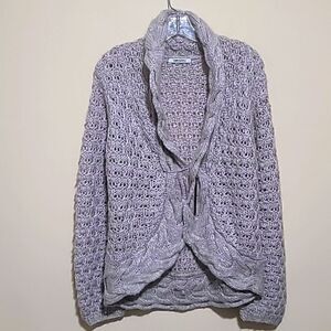 DKNYC Tan Knitted Sweater  Sz Large